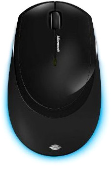 Мышь беспроводная Microsoft Retail Wireless Mouse 5000 Black USB (MGC-00016)