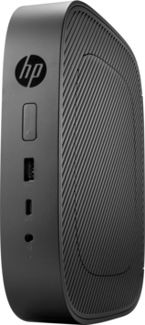 Тонкий Клиент HP Flexible t530 slim GX-215JJ/4/16SSD/Radeon R2E/HP ThinPro 32/WF/BT/Kb, черный