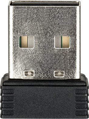 Сетевой адаптер USB 2.0 D-Link DWA-121/B1A DWA-121 USB 2.0 (ант.внутр.) 1ант.