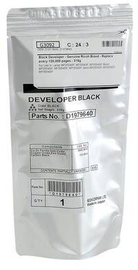 Девелопер RICOH MP 2554/3054/3554/4057/4055/5055/6055 (D1979641, D197-9640, D1979640/D197-9641) 315g 120K