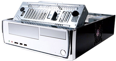 Корпус mATX  Antec Minuet Piano Black Slimline, 350W 80PLUS