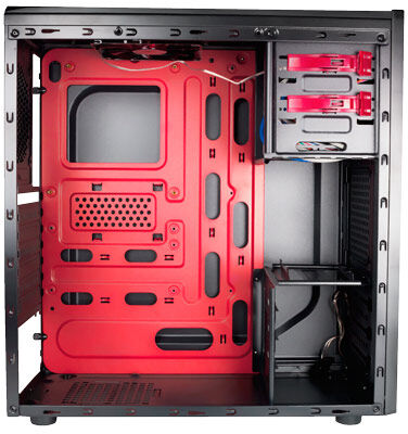 Корпус Aerocool MC3 черный без БП ATX 3x120mm 2xUSB2.0 1xUSB3.0