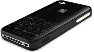 Чехол + защитная пленка Dexim для iPhone 4/4S, черный [DLA156B]