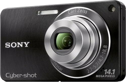 Цифровая фотокамера Sony CyberShot DSC-W350 Black