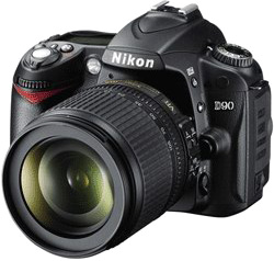 Цифровая фотокамера Nikon D90 Kit (AF-S DX 18-105 мм f/3.5-5.6G ED VR)