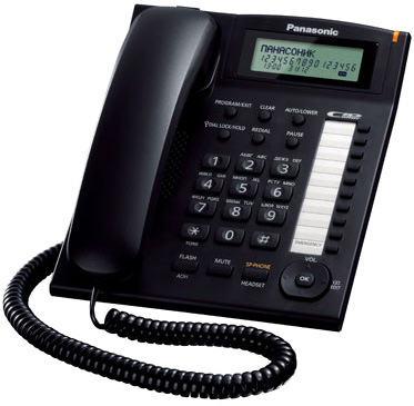 Телефон Panasonic KX-TS2388 черный