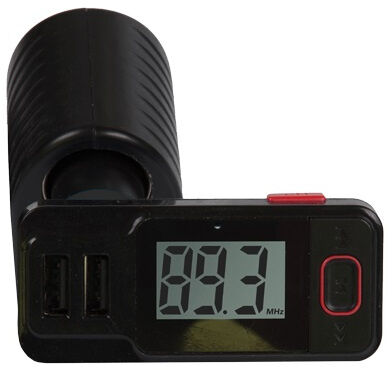 Автомобильный FM-модулятор Ritmix FMT-A775 черный MicroSD BT USB (15119075)