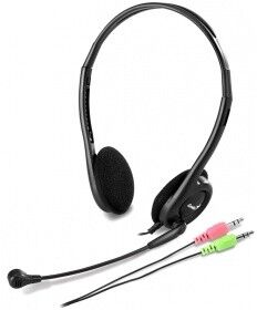 GENIUS HS-200C Black {105Дб, mini-jack 3.5 мм}