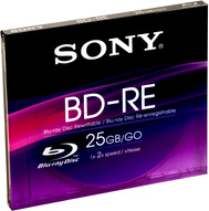 BD-RE(Blu-Ray) диск Sony 2x 25Gb Jewel