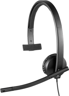 Гарнитура Logitech Headset H570E Mono [981-000571]