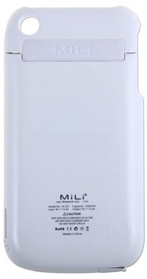 Дополнительный аккумулятор Mili Power Spring для iPhone 3G/3GS, белый