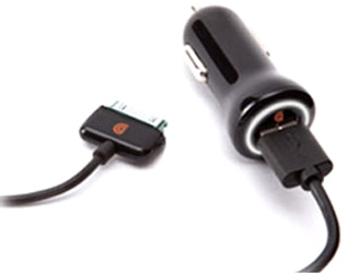 Автомобильное ЗУ Griffin PowerJolt 30-pin для iPhone/iPad [GC23136]