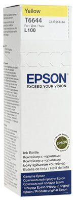 Чернила Epson L100/110/200/210/300/355/550/555 (O) C13T66444A/C13T664498, yellow, 70ml