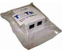 Розетка Lanmaster TWT-SM2-4512-WH настен.RJ45+RJ12 1 кат.5E UTP бел. (упак.:1шт)