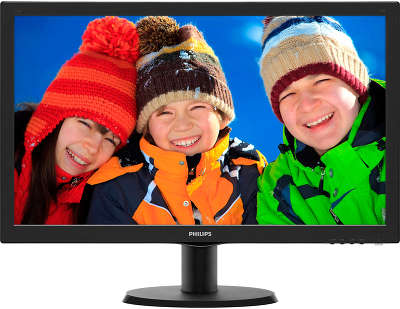 Монитор 24" Philips 243V5LSB (10/62) черный