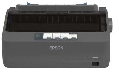 Принтер матричный Epson LX-350 (C11CC24031/C11CC24032) A4 черный
