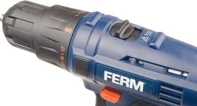 Дрель-шуруповерт Ferm CDM1120 аккум. патрон:быстрозажимной (кейс в комплекте)