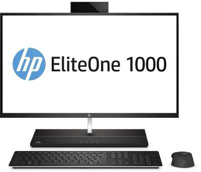 Моноблок HP EliteOne 1000 G1 27" UHD i5-7500/8/512 SSD/WF/BT/Cam/Kb+Mouse/W10Pro,черный (2LU03EA)