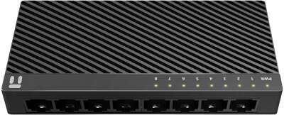 Netis ST3108C Коммутатор неуправляемый, 8х100 Мбит/сек, настольный, пластиковый корпус
