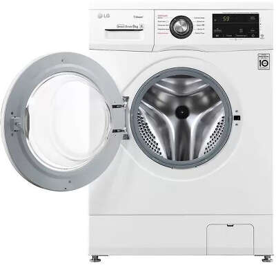 Стиральная машина LG F4J3TS2W класс: A загр.фронтальная макс.:8кг белый инвертер