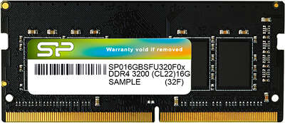 Модуль памяти DDR4 SO-DIMM 8192Mb DDR2666 Silicon Power (SP008GBSFU266B02)
