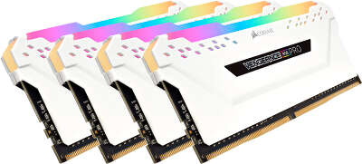 Набор памяти DDR4 DIMM 4x16Gb DDR3200 Corsair Vengeance RGB PRO (CMW64GX4M4C3200C16W)