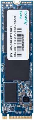 Твердотельный накопитель NVMe 480Gb [AP480GAS2280P4-1] (SSD) Apacer AS2280P4