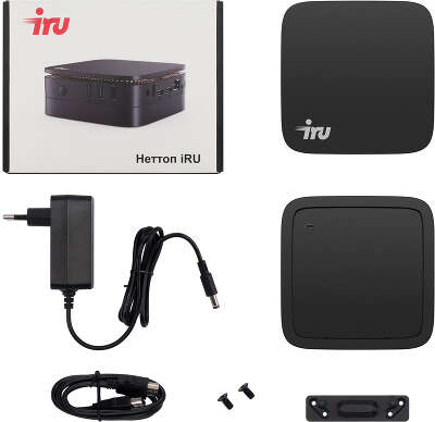 Компьютер Неттоп IRU 110JLCN N5105 2 ГГц/8/256 SSD/WF/BT/W11Pro,черный
