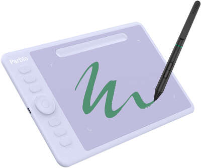 Графический планшет Parblo Intangbo S USB Type-C пурпурный