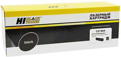 Картридж Hi-Black (HB-CE740A) для HP CLJ CP5220/5225/5225n/5225dn, Bk, 7K