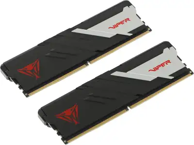 Набор памяти DDR5 DIMM 2x16Gb DDR5600 Patriot Memory Viper Venom Black (PVV532G560C36K)