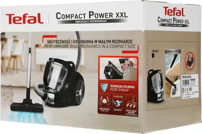 Пылесос Tefal Compact Power XXL TW4825EA 550Вт черный