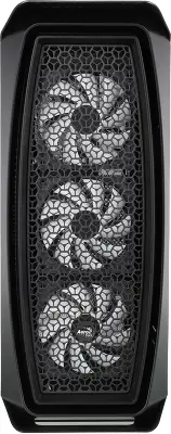Корпус Aerocool Aero One Frost-G-BK-v1 черный без БП ATX 4x120mm 2x140mm 2xUSB3.0 audio bott PSU