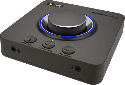 Звуковая карта Creative USB Sound Blaster X4 (Super X-Fi Ultra DSP) 7.1 Ret