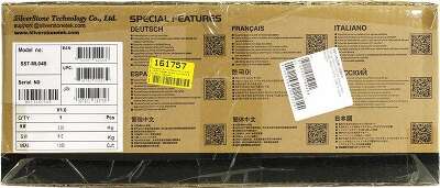 Корпус SilverStone ML04B, черный, mATX, Без БП (SST-ML04B)
