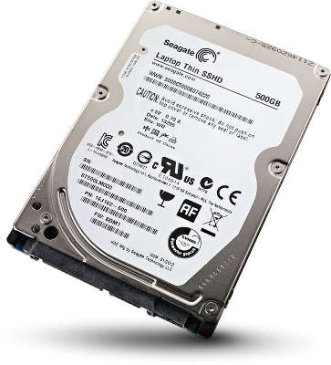 Жёсткий диск 2.5" SATA-III 500GB [ST500LM000] Seagate, 5400rpm, 64MB Cache гибридный (8GB SSHD) 7mm