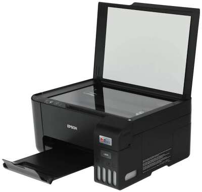 МФУ струйный Epson EcoTank L3210 (A4, принтер/сканер/копир, 5760x1440dpi, 33чб/15цв. ppm, СНПЧ, Ink003 , USB) (C11CJ68501)