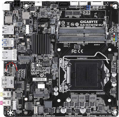 Материнская плата mini-ITX LGA1151v2 Gigabyte GA-H310TN-R2