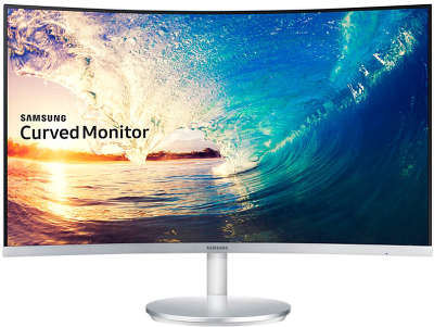 Монитор 27" Samsung SyncMaster C27F591FDI CURVED белый VA