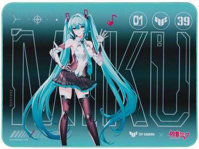 Коврик ASUS NC19 TUF GAMING P1 HATSUNE MIKU EDITION