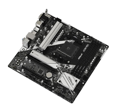 Материнская плата ASROCK A520M PRO4, AM4, A520, 4*DDR4, 4*SATA, 2*M.2, 5*USB 3.2, 2*USB 2.0, Type-C, 2*PCIx16, 1*M.2 (Key E), D-Sub+HDMI, mATX