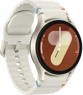 Смарт-часы Samsung Galaxy Watch 7 LTE 40мм 1.31" AMOLED корп.золото белое рем.золото белое (SM-L305FZEACAU)