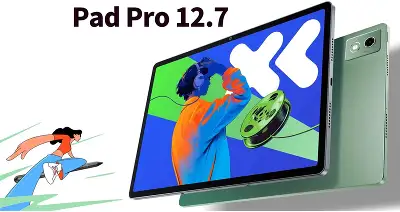 Планшет Lenovo Xiaoxin PadPro TB375FC 8300 3.35 8C RAM8Gb ROM256Gb 12.7" IPS 2944x1840 Android 14 серый 13Mpix 8Mpix BT WiFi microSD 1Tb 10200mAh