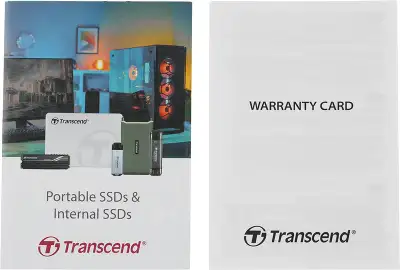 Внешний SSD Transcend ESD310 1Tb, USB 3.2 Gen 2/ Type-C, серебристый