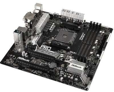 Материнская плата mATX LGAAM4 ASRock A320M Pro4