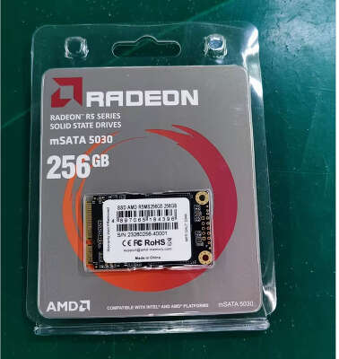 Твердотельный накопитель mSATA 256Gb [R5MS256G5] (SSD) AMD