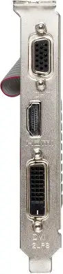Видеокарта MSI PCI-E 2.0 GT 710 2GD3H LP NVIDIA GeForce GT 710 2Gb 64bit DDR3 954/1600 DVIx1 HDMIx1 CRTx1 HDCP Ret low profile