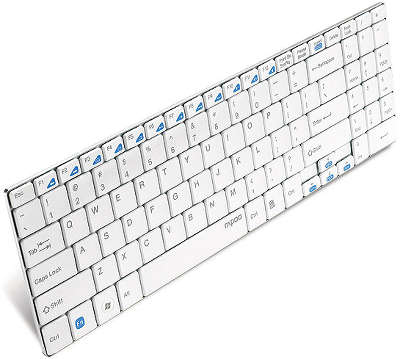 Клавиатура беспроводная RAPOO E9070, белая USB