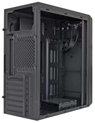 Корпус MIDITOWER ATX W/PSU 2xUSB аудио черный XP-332 EX283070RUS EXEGATE