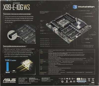 Материнская плата ATX LGA2011-3 ASUS X99-E-10G WS